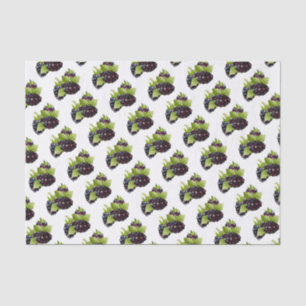 Papel De Seda Cañón de frutas de Blackberry
