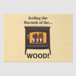 Papel De Seda Cañón de leña de leña caliente de leña