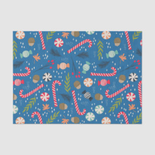 Papel De Seda Cañones de canto y Navidades envueltos dulce