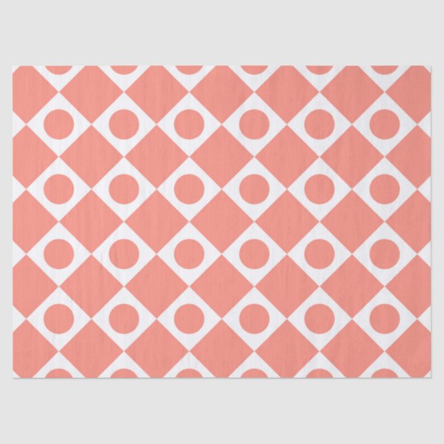 Papel De Seda Cantaloupe de Mod Retro 60 (Anverso)