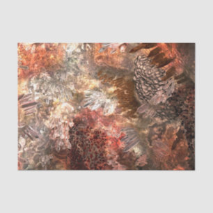 Papel De Seda Capas de cristales con matiz rústico