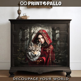 Papel De Seda Caperucita Roja, el lobo: la verdadera historia -