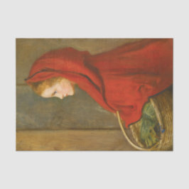 Papel De Seda Caperucita Roja (por John Everett Millais)