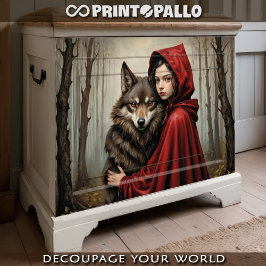 Papel De Seda Caperucita roja y lo cierto sobre el lobo 