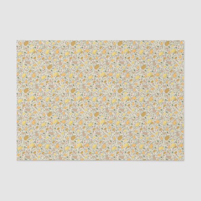 Papel De Seda Capibaras en amarillo (Anverso)
