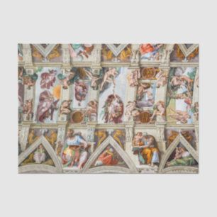 Papel De Seda Capilla Sixtina Michelangelo - Vaticano, Roma, Ita