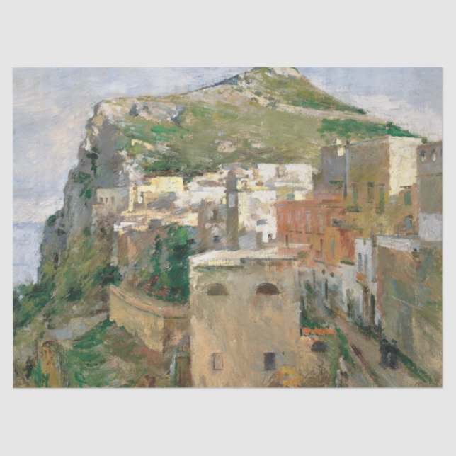 Papel De Seda Capri (por Theodore Robinson) (Anverso)