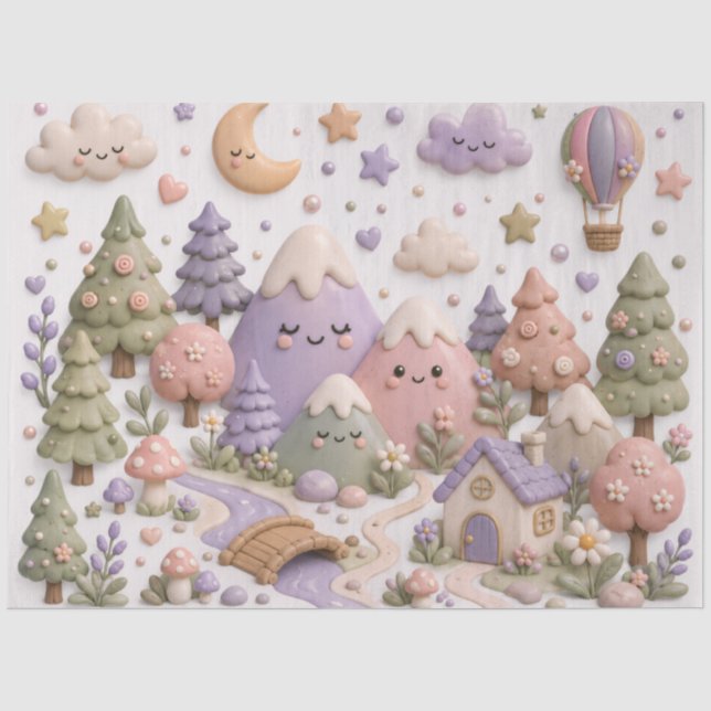 Papel de Seda Caprichoso (Anverso)