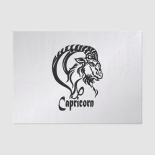 Papel De Seda Capricornio de la cabra del mar Zodiac