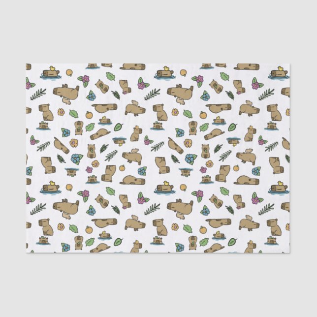 Papel De Seda Capybara (Anverso)