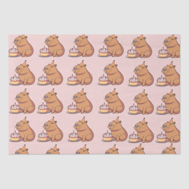PAPEL DE SEDA CAPYBARA (Anverso)