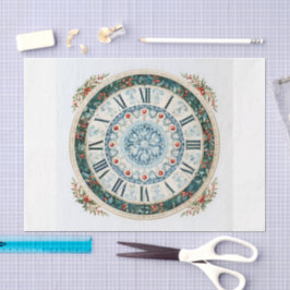 Papel De Seda Cara de reloj de bayas