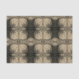 Papel De Seda Caracol de la sepia modelado