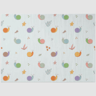 Papel De Seda Caracoles divertidos