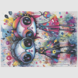 Papel De Seda Caracteres Chicas vibrantes y singulares de descon