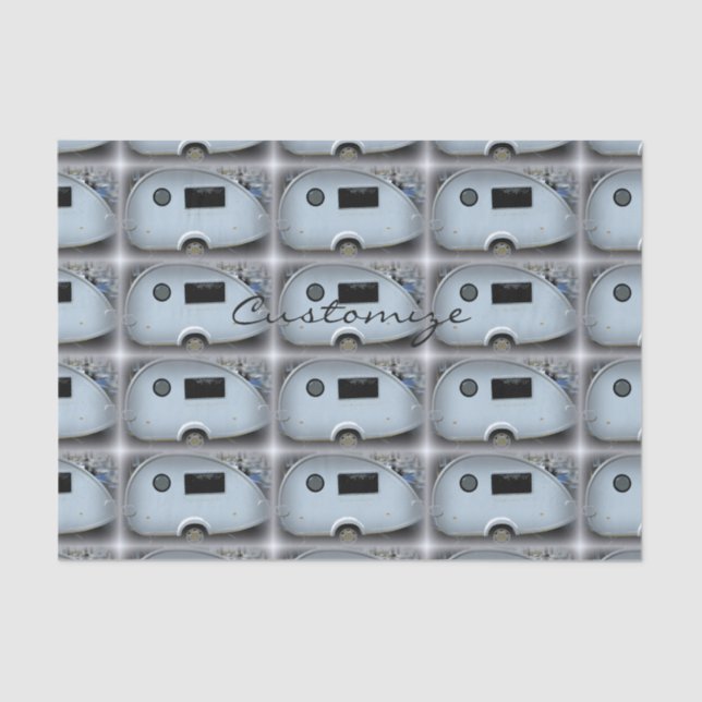 Papel De Seda Caravana de remolque de lágrimas de época Thunder_ (Anverso)