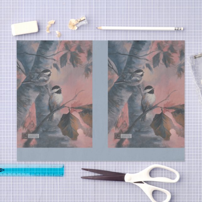 Papel De Seda Carboneros Pintados DBL (Artesanía)