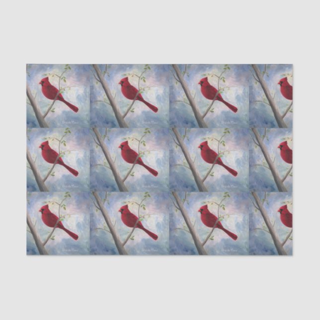 Papel De Seda Cardinal (Anverso)