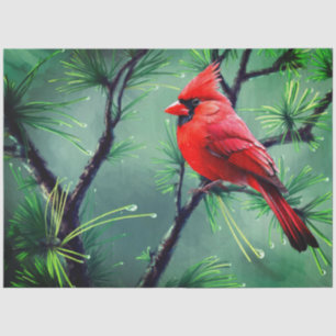 Papel de seda Cardinal Rojo