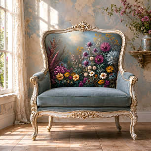 Papel De Seda Cardo de Prado Silvestre Decoupage Floral