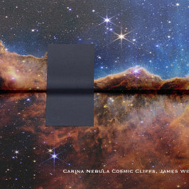 Papel De Seda Carina Nebula Cosmic Cliffs James Webb Hi-Res