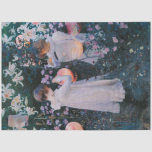 Papel De Seda Carnación, Lily, Lily, Rosa (John Singer Sargent)