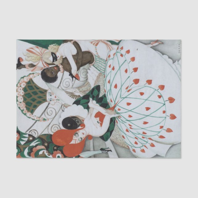 Papel De Seda Carnaval de Gerda Wegener (Anverso)