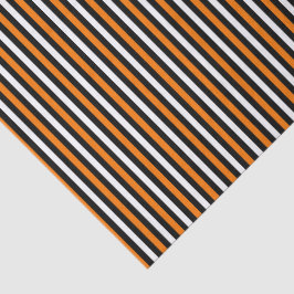 Papel De Seda Carnaval Mágico de Halloween Naranja y Negro