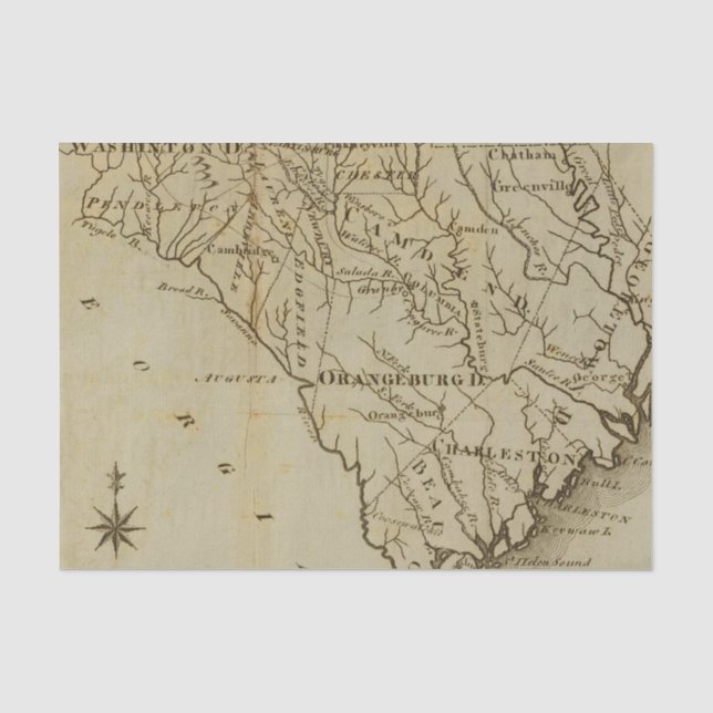 Papel De Seda Carolina del Norte 8 (Anverso)