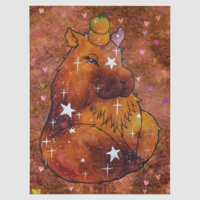 Papel De Seda Carpincho llamado Dream (Anverso)