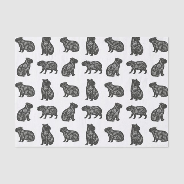 Papel De Seda Carpinchos (Anverso)