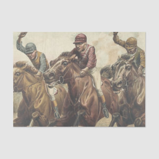 Papel De Seda Carrera de caballos SUPERIOR