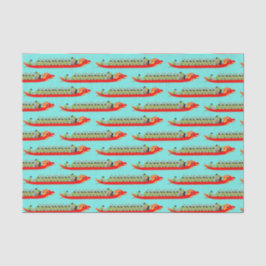 Papel De Seda Carreras del barco Dragon