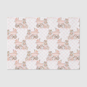 Papel De Seda Carritos para niñas bebés
