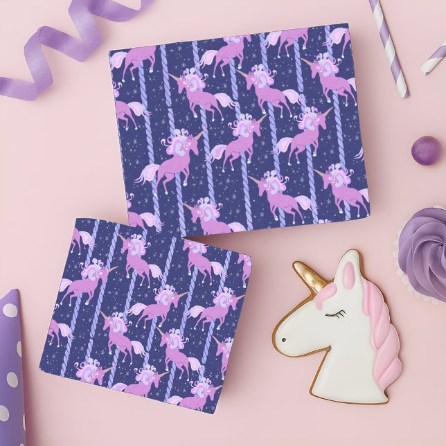 Papel De Seda Carrusel de Unicornio - noche (Subido por el creador)