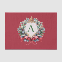 Papel De Seda Carta monográfica de Navidades elegantes