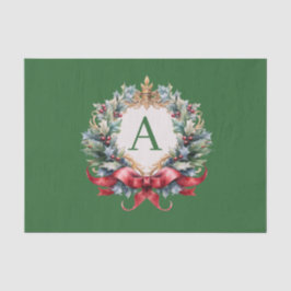 Papel De Seda Carta monográfica de Navidades elegantes