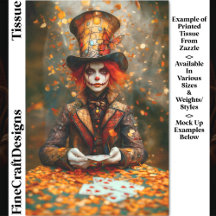 Cartas de juego Autumn Mad Hatter Decoupage DW8A