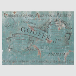 Papel De Seda Cartel de desacoplamiento francés