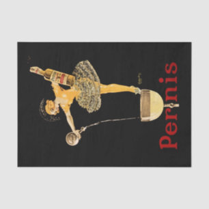 Papel De Seda Cartel de publicidad de vino Pernis de Leonetto Ca