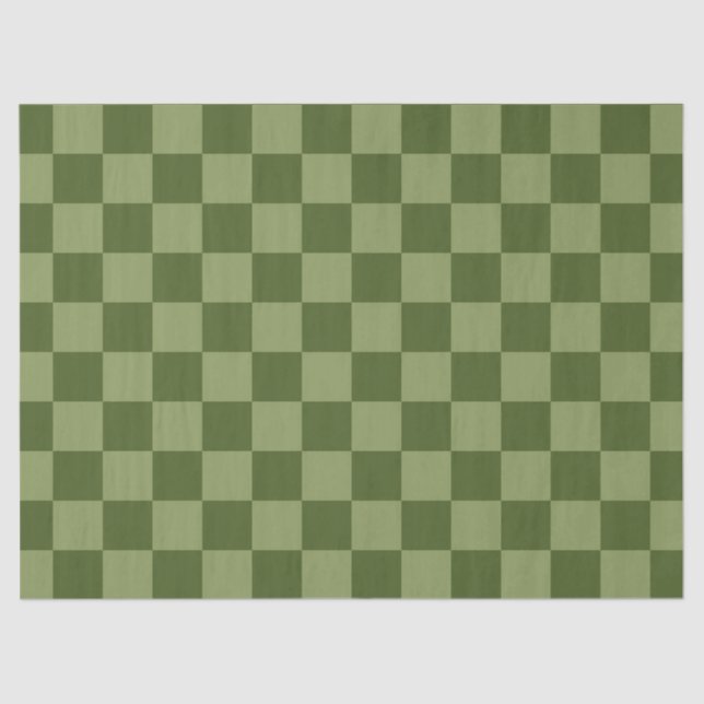 Papel De Seda Cartón verde Moss (Anverso)