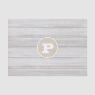 Papel De Seda Casa de Campo Rústica Shabby Chic Madera Blanca Fi