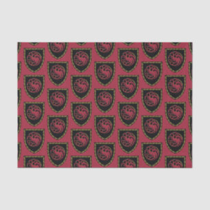 Papel De Seda CASA DEL DRAGÓN   Escudo de House Targaryen