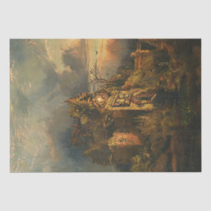 Papel De Seda Casa embrujada (por Thomas Moran)