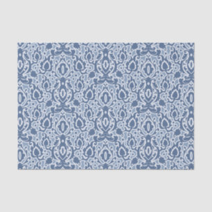Papel De Seda Casbah Damask de Blue Gray