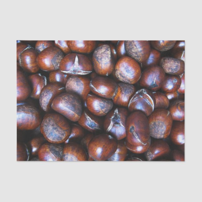 Papel De Seda Castañas (Anverso)