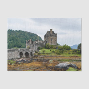 Papel De Seda Castillo de Eilean Donan, Loch Duich - Escocia, Re