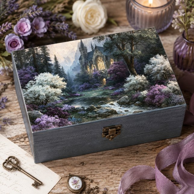 Papel De Seda Castillo de Fantasía Gótica de Arroyuelo Decoupage (Subido por el creador)
