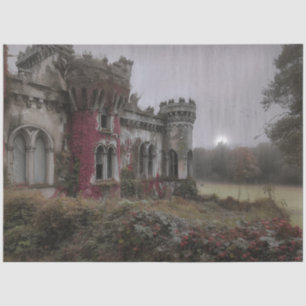 Papel De Seda Castillo Decoupage De La Hiedra Susurrante En Irla