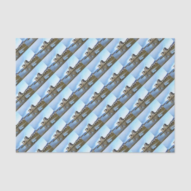 Papel De Seda "Castillo" - Escocia de Eilean Donan (Anverso)